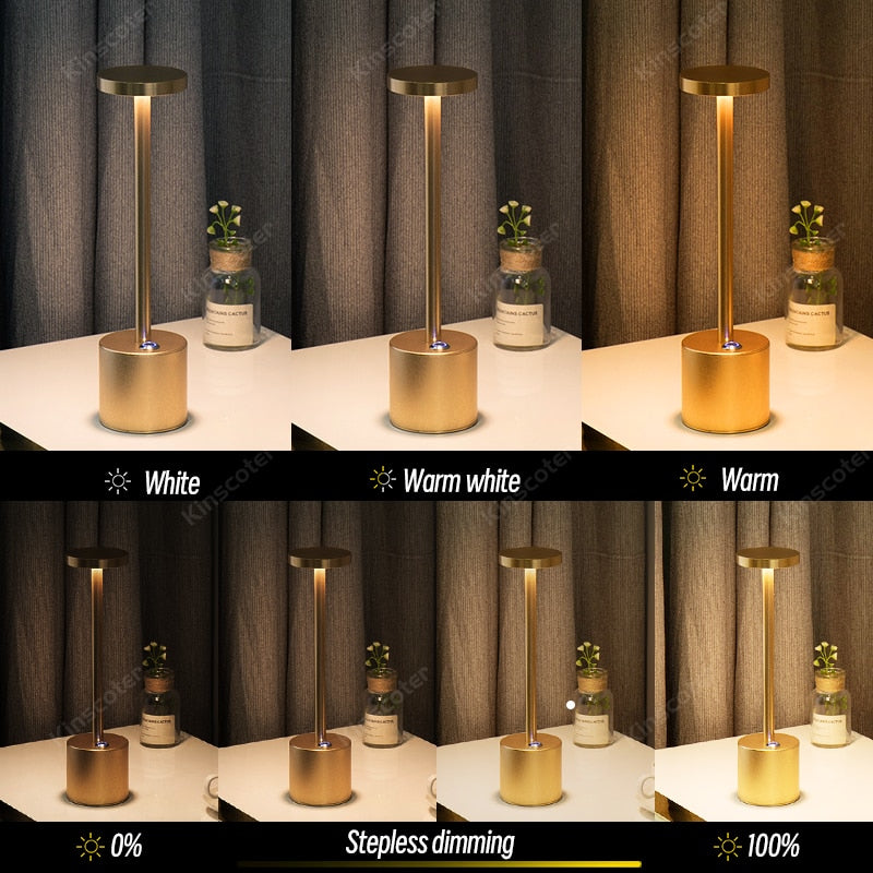 LED Aluminum Alloy Desk Lamp