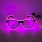 Festival Glowing Glasses With Lights Birthday Luminous LED Party Glasses Bar Club Props Fluorescent Neon Glasses Supplies