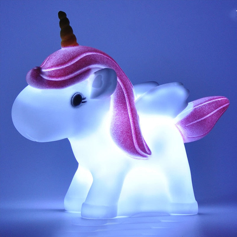 Cute Unicorn LED Night Light