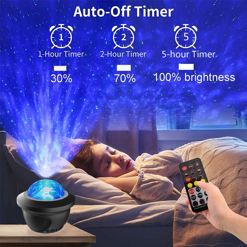 LED Star Galaxy Projector