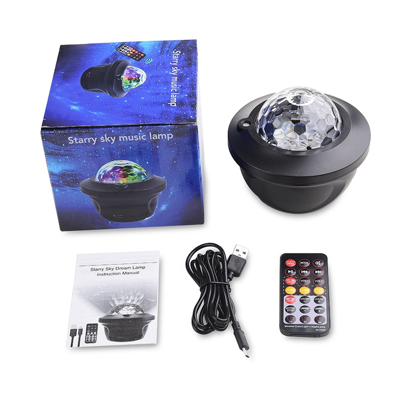 LED Star Galaxy Projector