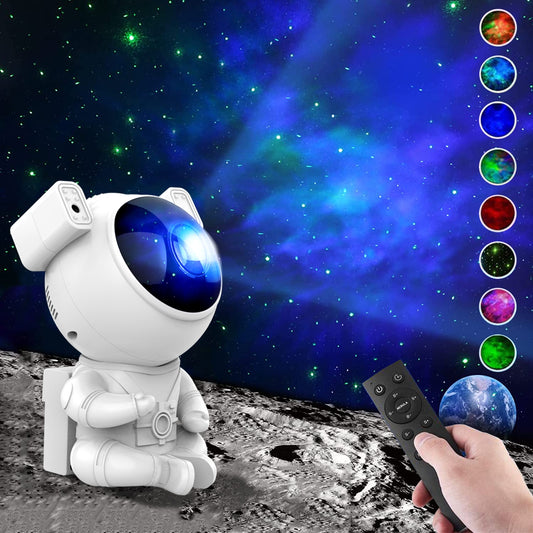 Astronaut Galaxy LED Night Light Projector