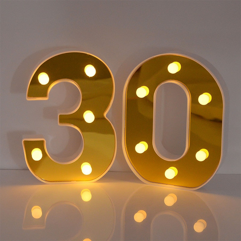 LED Custom Letters & Numbers